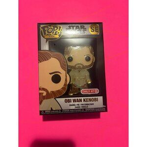 Funko Pop! Pin Star Wars Obi Wan‎ Kenobi SE Target Exclusive Vinyl Figure Enamel